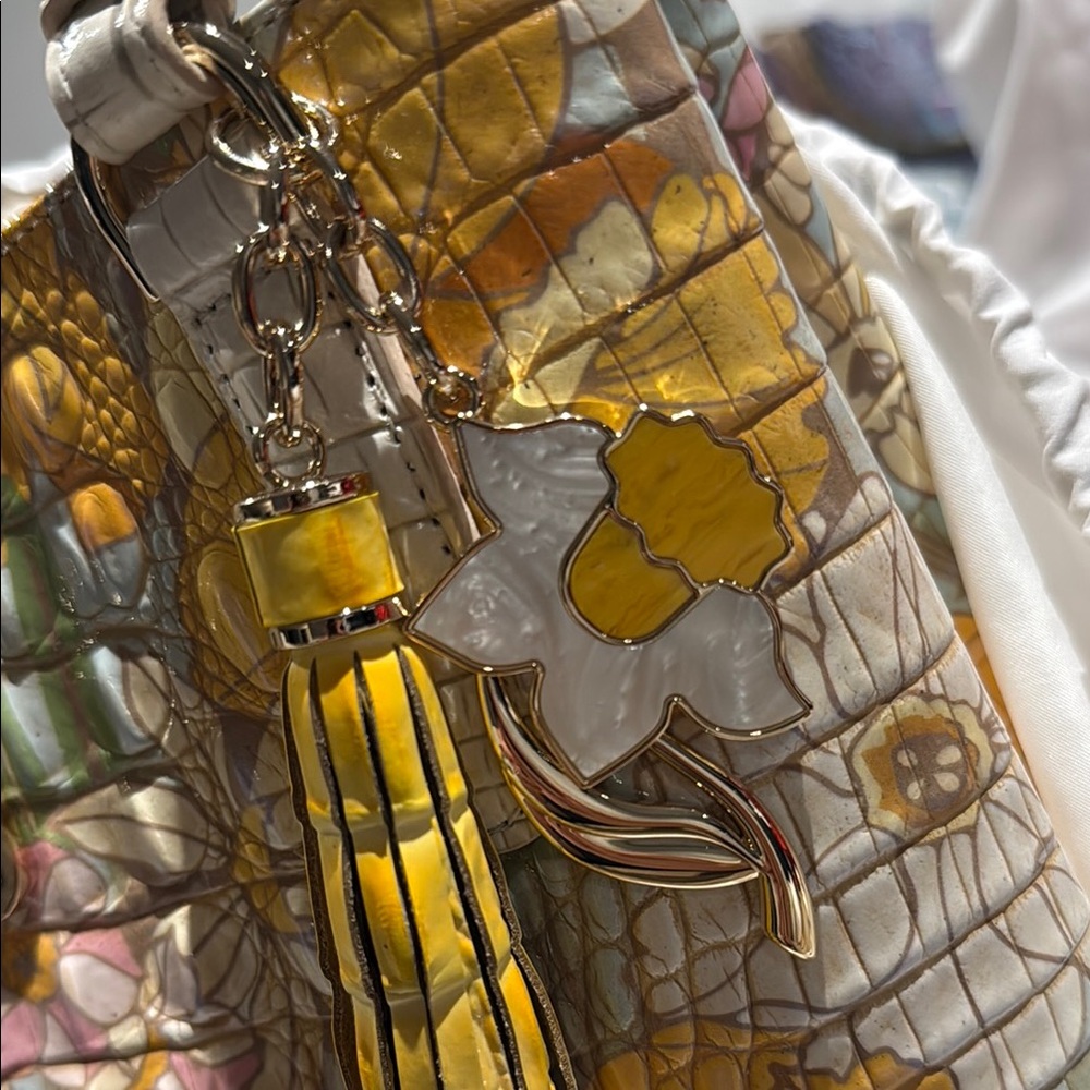 Brahmin Fiora Daffodil Pimlico bag New! Style T98226300332 - Picture 4 of 14